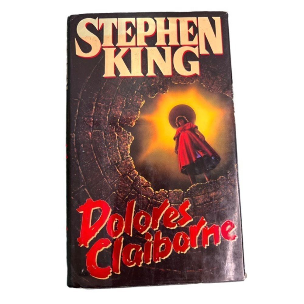 𝅺Vintage Stephen King Delores  Claiborne Hardcover Book
